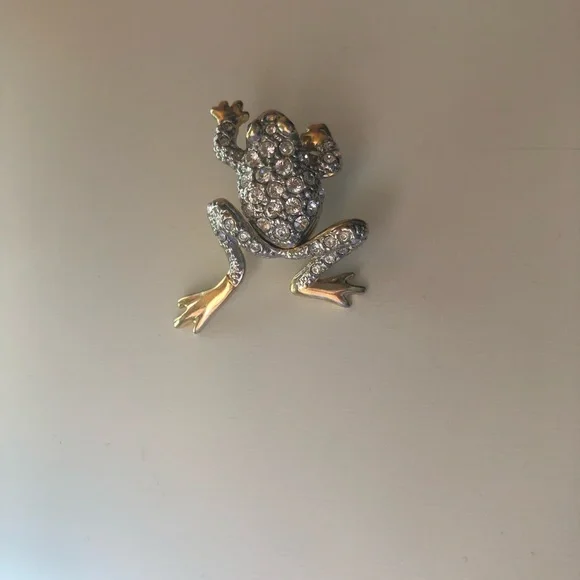 Stunning frog brooch - Picture 4 of 4